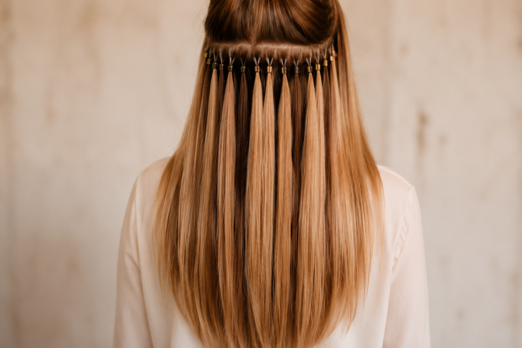 Remy Hair Keratin Tip Hair Extensions